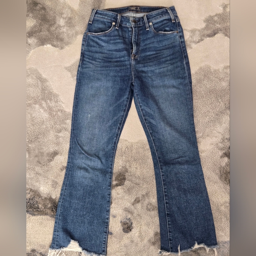 Abercrombie High Rise Ankle Flare